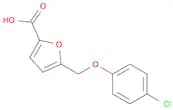 5-[(4-Chlorophenoxy)methyl]-2-furoic acid