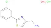 [2-(3-Chlorophenyl)-1,3-thiazol-4-yl]methanamine hydrochloride