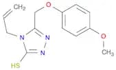 4-Allyl-5-[(4-methoxyphenoxy)methyl]-4H-1,2,4-triazole-3-thiol