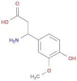 3-Amino-3-(4-hydroxy-3-methoxy-phenyl)-propionic acid