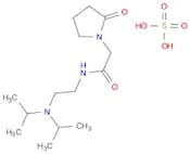N-(2-(Diisopropylamino)ethyl)-2-(2-oxopyrrolidin-1-yl)acetamide sulfate