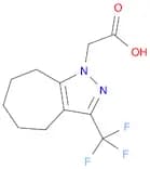 [3-(trifluoromethyl)-5,6,7,8-tetrahydrocyclohepta[c]pyrazol-1(4H)-yl]acetic acid