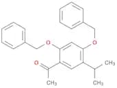 Ethanone, 1-[5-(1-Methylethyl)-2,4-bis(phenylMethoxy)phenyl]-