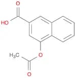 2-Naphthalenecarboxylic acid, 4-(acetyloxy)-