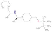 (1R)-N-((1R)-1-Phenylethyl)-1-[4-(tert-butyldimethylsilyloxymethyl)cyclohexyl]ethan-1-amine