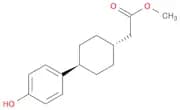 Methyl 2-((1r,4r)-4-(4-hydroxyphenyl)cyclohexyl)acetate