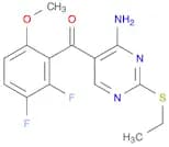 Methanone, [4-amino-2-(ethylthio)-5-pyrimidinyl](2,3-difluoro-6-methoxyphenyl)-