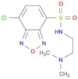 4-[2-(DIMETHYLAMINO)ETHYLAMINOSULFONYL]-7-CHLORO-2,1,3-BENZOXADIAZOLE