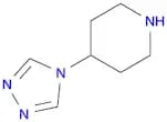 Piperidine, 4-(4H-1,2,4-triazol-4-yl)- (9CI)