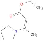 (Z)-Ethyl 3-(pyrrolidin-1-yl)but-2-enoate