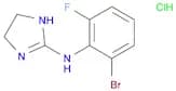 1H-Imidazol-2-amine, N-(2-bromo-6-fluorophenyl)-4,5-dihydro-, monohydrochloride