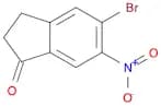 5-Bromo-6-nitro-2,3-dihydro-1H-inden-1-one
