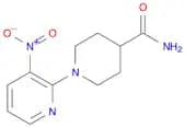1-(3-NITROPYRIDIN-2-YL)PIPERIDINE-4-CARBOXAMIDE
