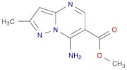 Methyl 7-amino-2-methylpyrazolo[1,5-a]pyrimidine-6-carboxylate