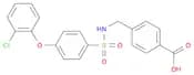 4-[4-(2-Chlorophenoxy)phenylsulfonylaminomethyl]benzoic acid