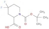 1-(Tert-butoxycarbonyl)-4,4-difluoropiperidine-2-carboxylic acid