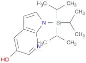 1H-Pyrrolo[2,3-b]pyridin-5-ol, 1-[tris(1-methylethyl)silyl]-