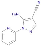 5-Amino-1-(pyridin-2-yl)-1H-pyrazole-4-carbonitrile