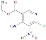 Ethyl 4-amino-6-chloro-5-nitronicotinate