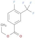 Benzoic acid, 4-fluoro-3-(trifluoromethyl)-, ethyl ester
