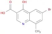 6-Bromo-4-hydroxy-8-methylquinoline-3-carboxylic acid