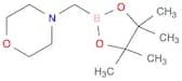 4-[(Tetramethyl-1,3,2-dioxaborolan-2-yl)methyl]morpholine