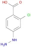 2-Chloro-4-hydrazinylbenzoic acid