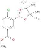 methyl 4-chloro-3-(4,4,5,5-tetramethyl-1,3,2-dioxaborolan-2-yl)benzoate