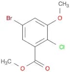 METHYL 2-CHLORO-3-METHOXY-5-BROMOBENZOATE