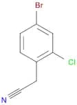 (4-BROMO-2-CHLOROPHENYL)ACETONOTRILE
