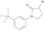 3-Bromo-1-[3-(trifluoromethyl)phenyl]pyrrolidin-2-one