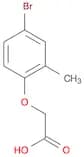 2-(4-bromo-2-methylphenoxy)acetic acid
