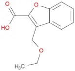 3-(Ethoxymethyl)benzofuran-2-carboxylic acid