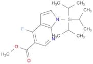Methyl 4-fluoro-1-(triisopropylsilanyl)-7-azaindole-5-carboxylate