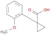 1-(2-Methoxyphenyl)cyclopropane-1-carboxylic acid