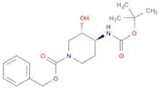 TRANS-BENZYL 4-((TERT-BUTOXYCARBONYL)AMINO)-3-HYDROXYPIPERIDINE-1-CARBOXYLATE