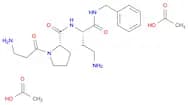 (2S)-β-Alanyl-L-prolyl-2,4-diamino-N-(phenylmethyl)butanamide acetate
