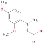 (2E)-3-(2,4-Dimethoxyphenyl)but-2-enoic acid
