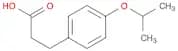 3-(4-Isopropoxyphenyl)propanoic acid