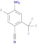 4-Amino-5-iodo-2-(trifluoromethyl)benzonitrile
