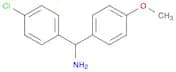 (4-Chlorophenyl)(4-methoxyphenyl)methanamine
