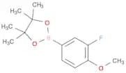3-Fluoro-4-methoxyphenylboronic acid, pinacol ester
