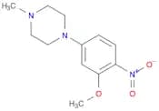 1-(3-methoxy-4-nitrophenyl)-4-methylpiperazine