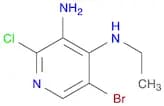 5-broMo-2-chloro-N-ethylpyridine-3,4-diaMine