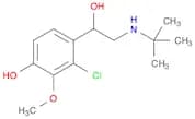 4-(2-(Tert-Butylamino)-1-Hydroxyethyl)-3-Chloro-2-Methoxyphenol