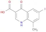 6-Iodo-8-methyl-4-oxo-1,4-dihydro-3-quinolinecarboxylic acid
