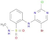 2-((5-Bromo-2-chloropyrimidin-4-yl)amino)-n-methylbenzenesulfonamide