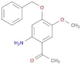 1-[2-Amino-5-methoxy-4-(phenylmethoxy)phenyl]ethanone