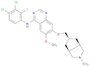 N-(3,4-dichloro-2-fluorophenyl)-6-methoxy-7-(((3aR,6aS)-2-methyloctahydrocyclopenta[c]pyrrol-5-yl)…
