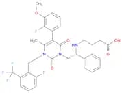 4-{[(1R)-2-[5-(2-fluoro-3-methoxyphenyl)-3-{[2-fluoro-6-(trifluoromethyl)phenyl]methyl}-4-methyl-2…